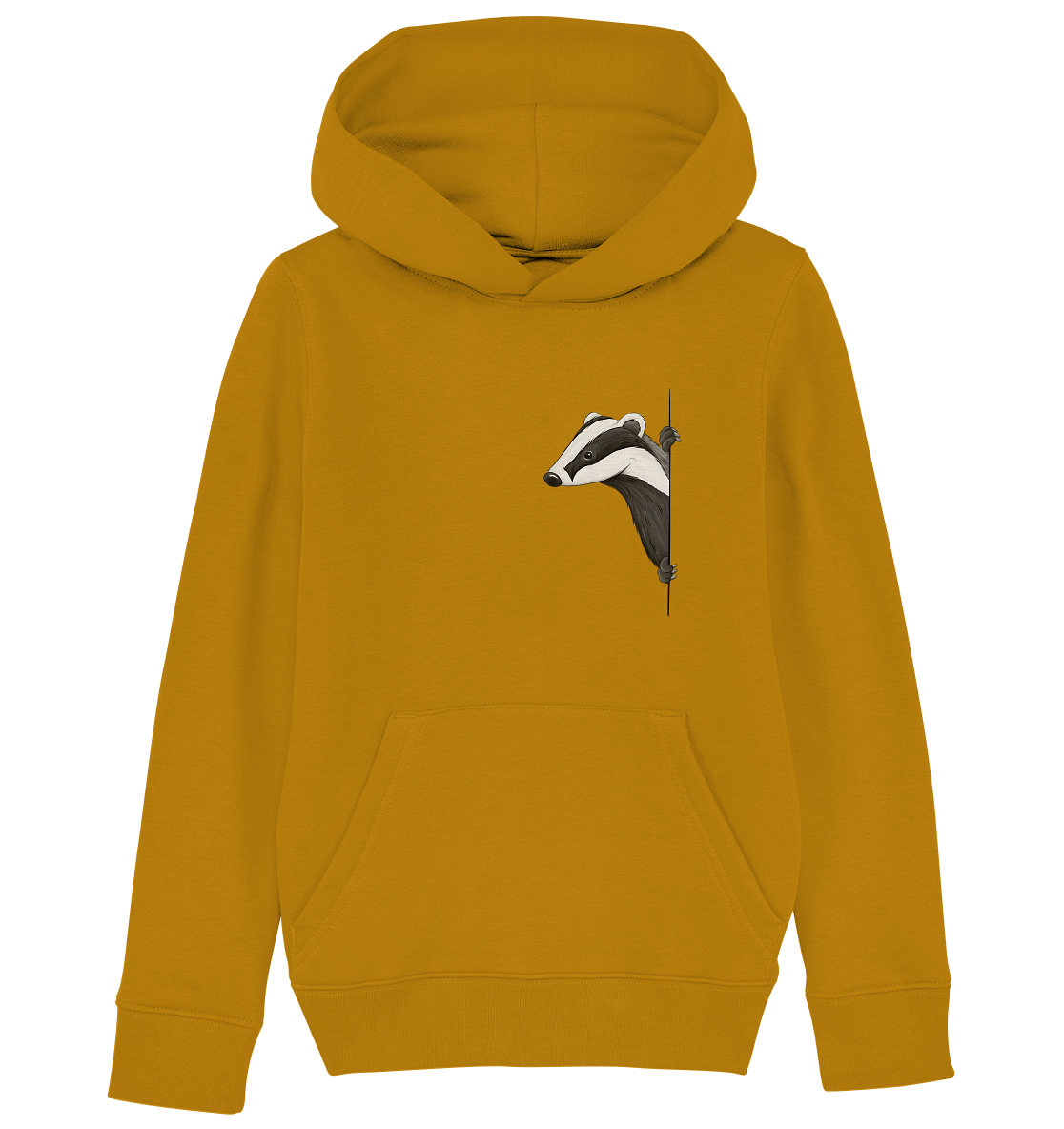 Lässiger Dachs Meister Grimbart - Kids Organic Hoodie