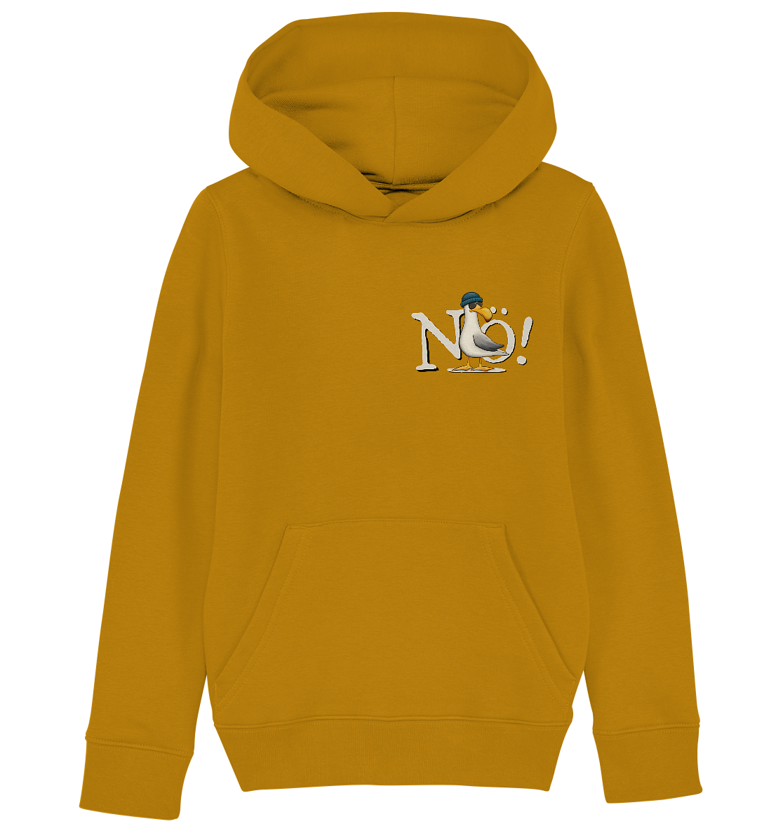 Nö Kein Bock Möwe - Kids Organic Hoodie