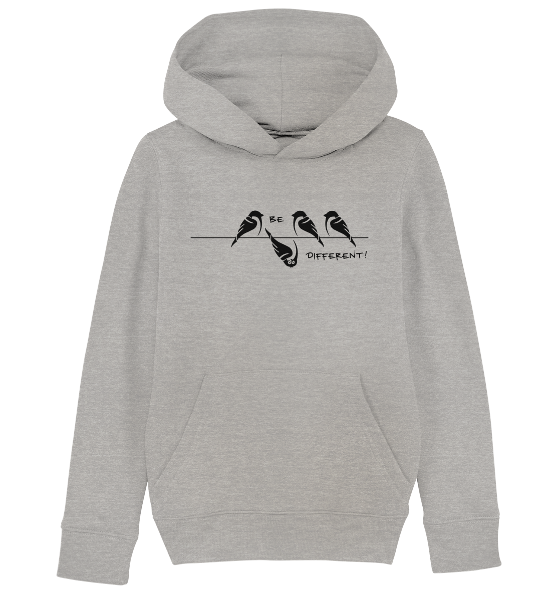 Sei anders, kleiner Spatz - Kids Organic Hoodie
