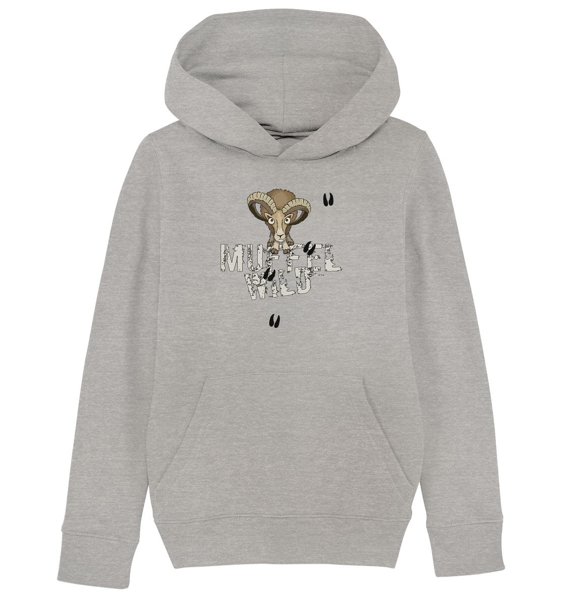 Muffel Wild Mufflon - Kids Organic Hoodie