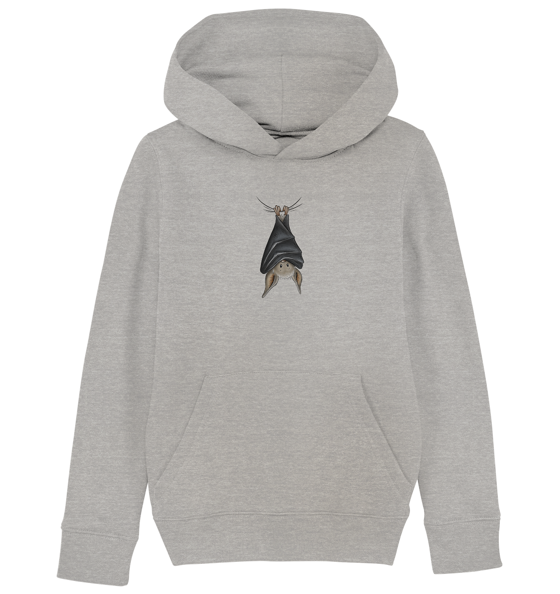 Lustig chillende Fledermaus - Kids Organic Hoodie