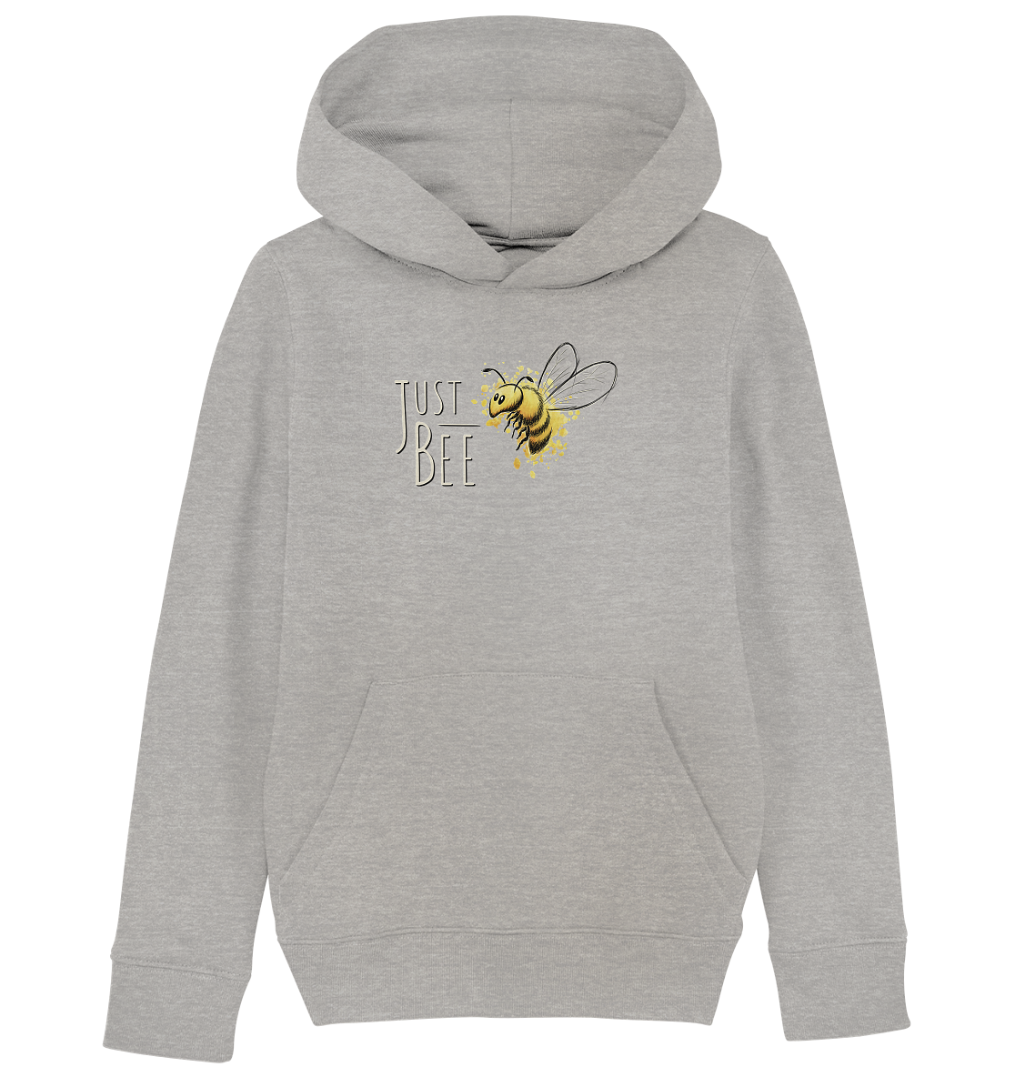 Just Bee, kleine Honig-Biene - Kids Organic Hoodie