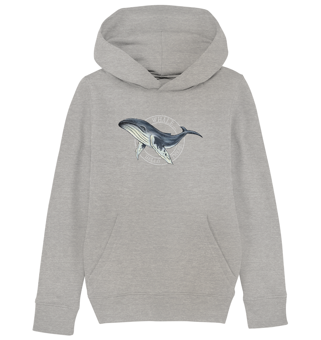 Whale, Hello There | Buckelwal - Kids Organic Hoodie