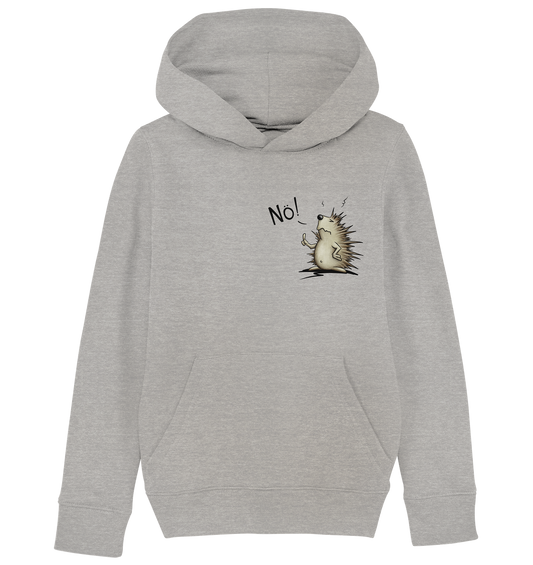 Nö! Grummeliger Igel - Kids Organic Hoodie