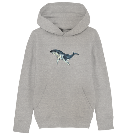 Tiefsee Ozean-Riese Buckelwal - Kids Organic Hoodie