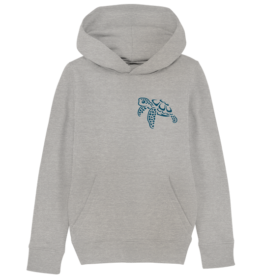 Lässig lustige Wasserschildkröte - Kids Organic Hoodie