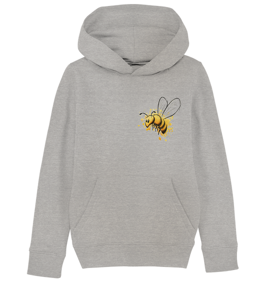 Lässige kleine Honig-Biene - Kids Organic Hoodie