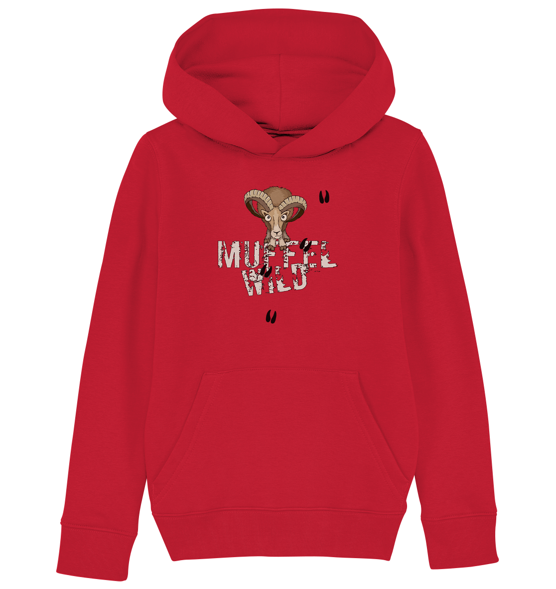 Muffel Wild Mufflon - Kids Organic Hoodie