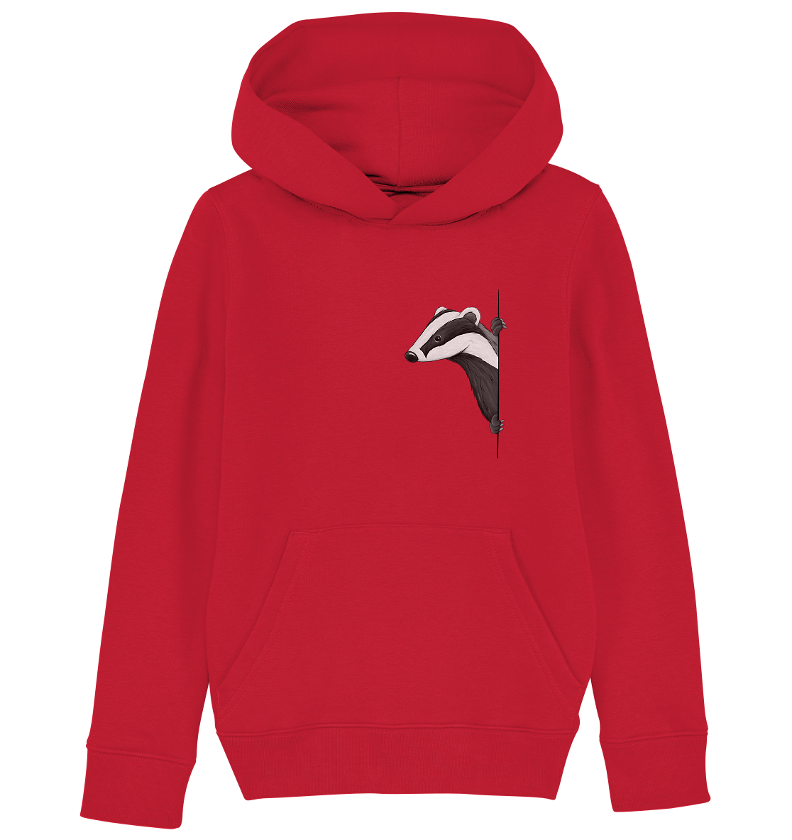 Lässiger Dachs Meister Grimbart - Kids Organic Hoodie