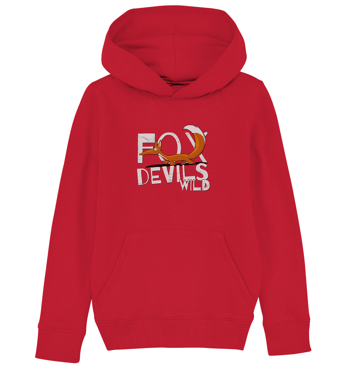 Fox-Devils-Wild Fuchs - Kids Organic Hoodie