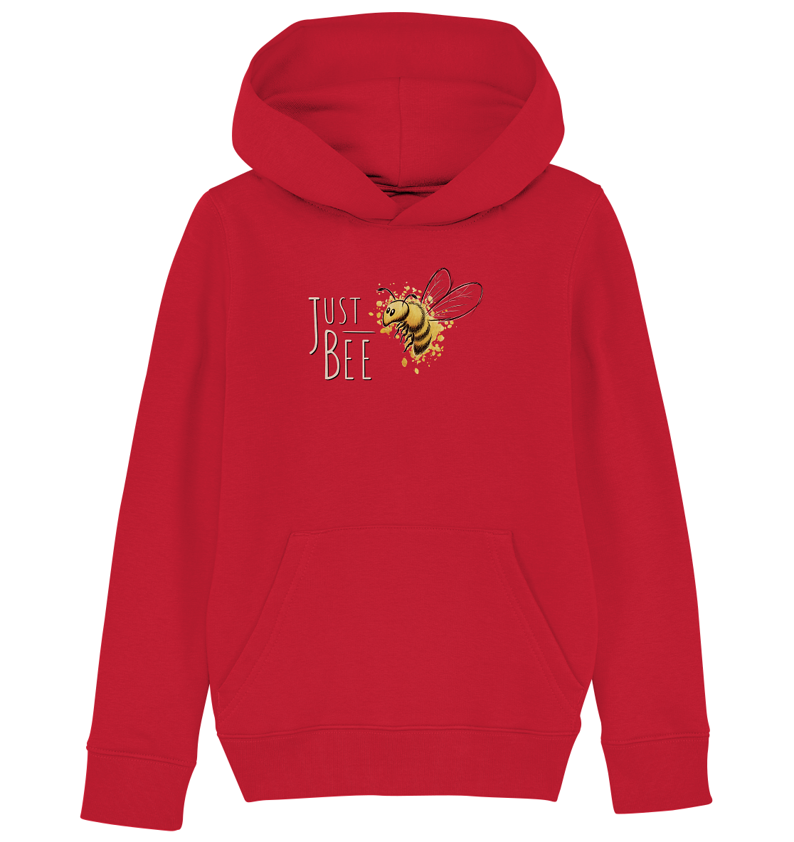 Just Bee, kleine Honig-Biene - Kids Organic Hoodie
