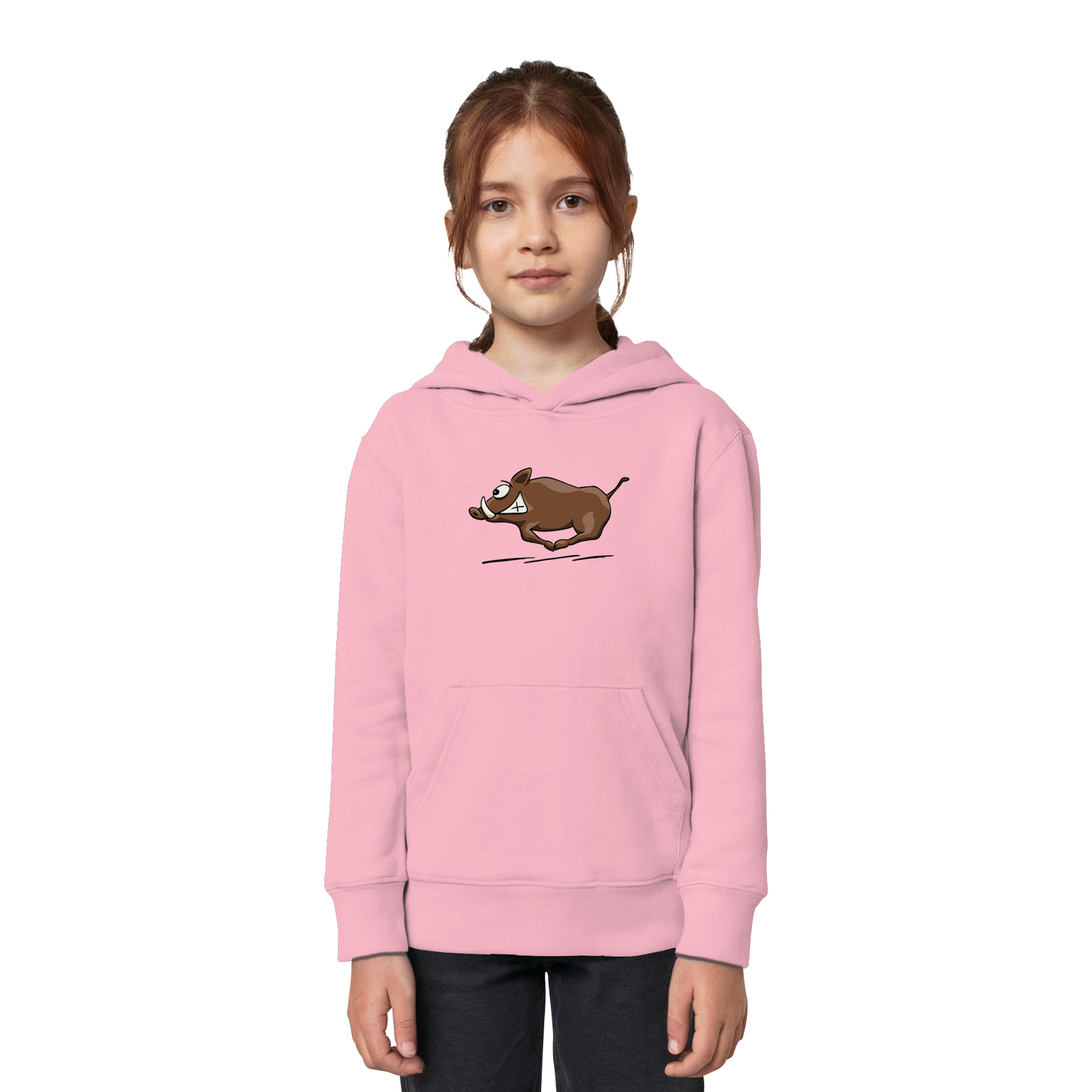 sauwildes Wildschwein | Wildsau  - Kids Organic Hoodie