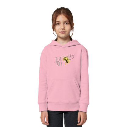 Just Bee, kleine Honig-Biene - Kids Organic Hoodie