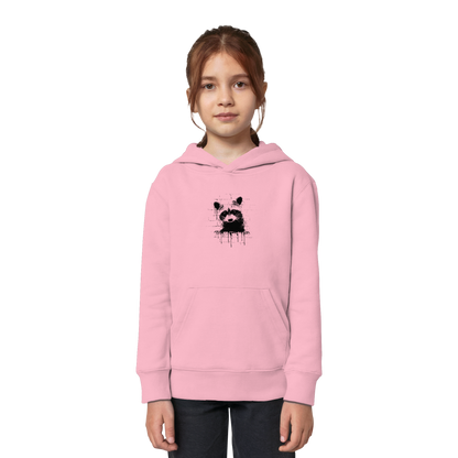Funky Street Art Waschbär - Kids Organic Hoodie