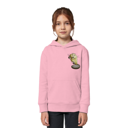 Lustiger frecher Biber - Kids Organic Hoodie