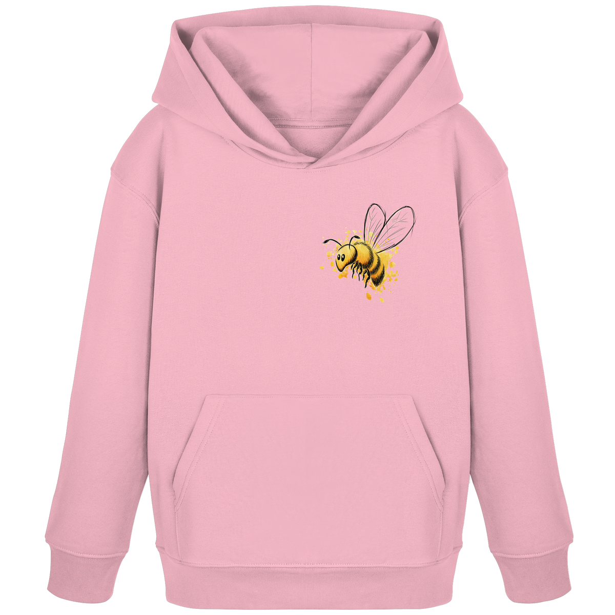 Lässige kleine Honig-Biene - Kids Organic Hoodie
