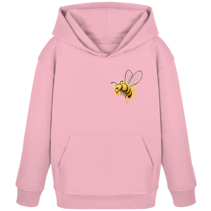 Lässige kleine Honig-Biene - Kids Organic Hoodie