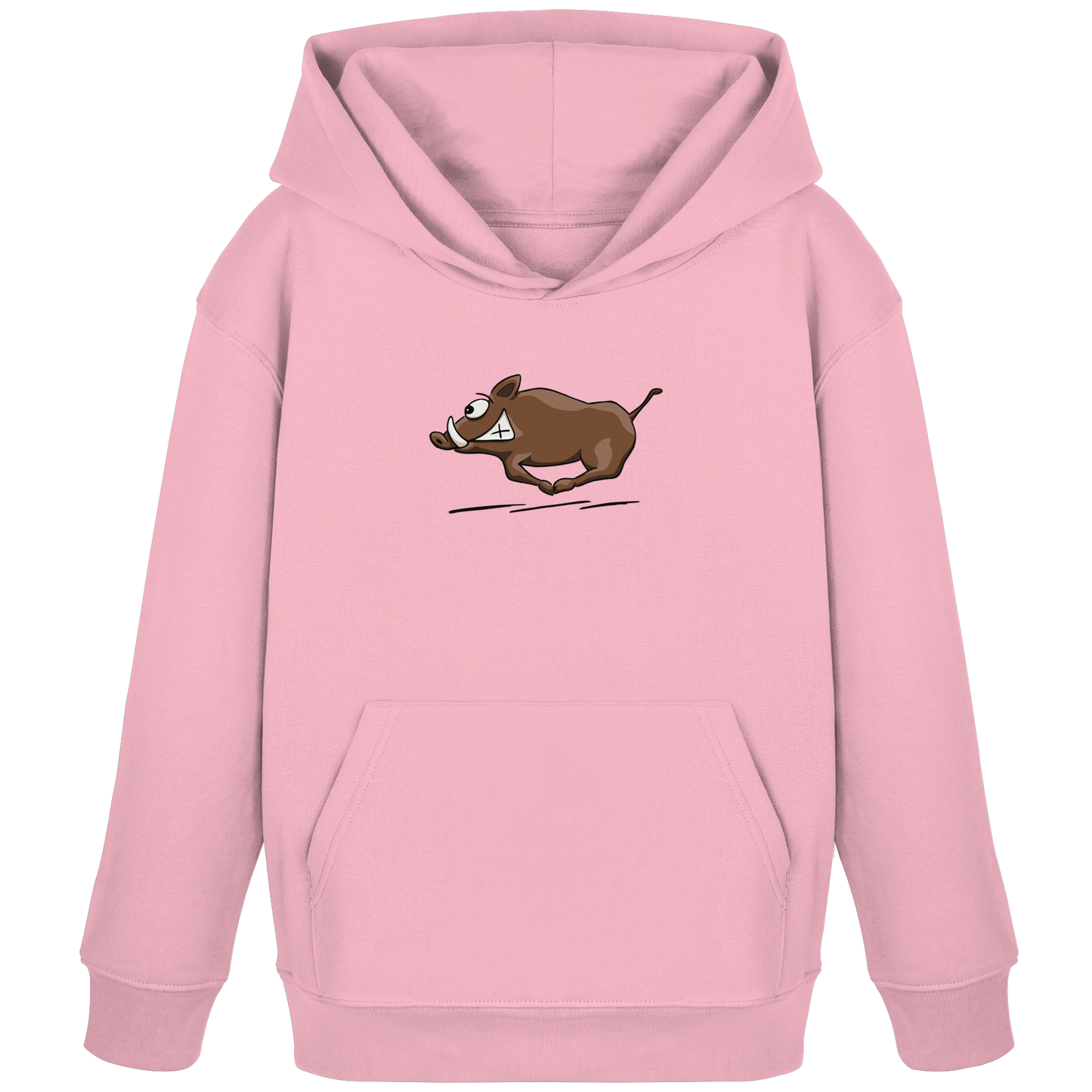 sauwildes Wildschwein | Wildsau  - Kids Organic Hoodie