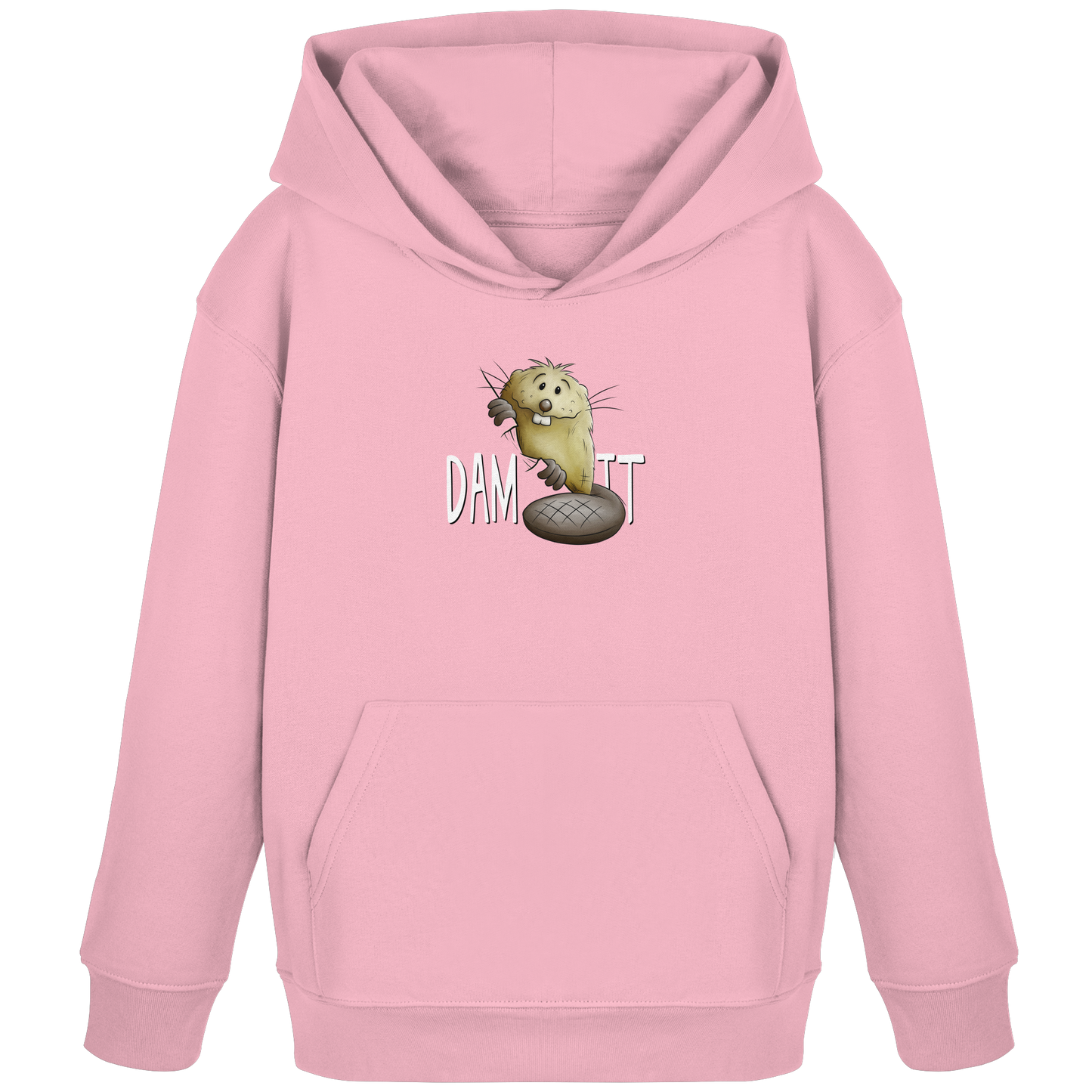 Dam It Verdammt Lustiger Biber - Kids Organic Hoodie