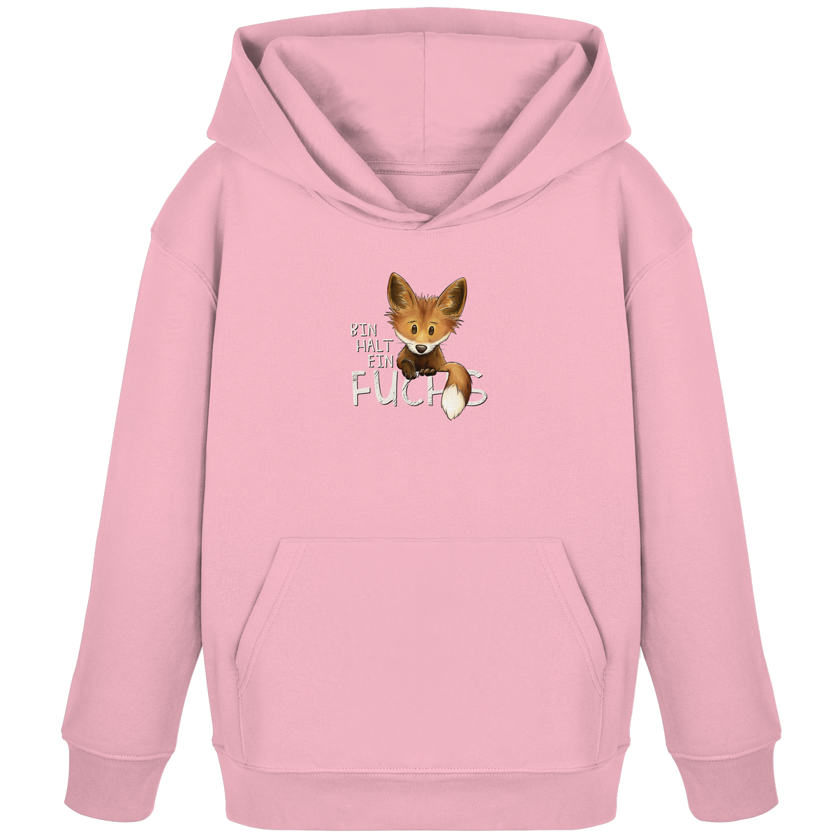Bin halt ein Fuchs - Kids Organic Hoodie