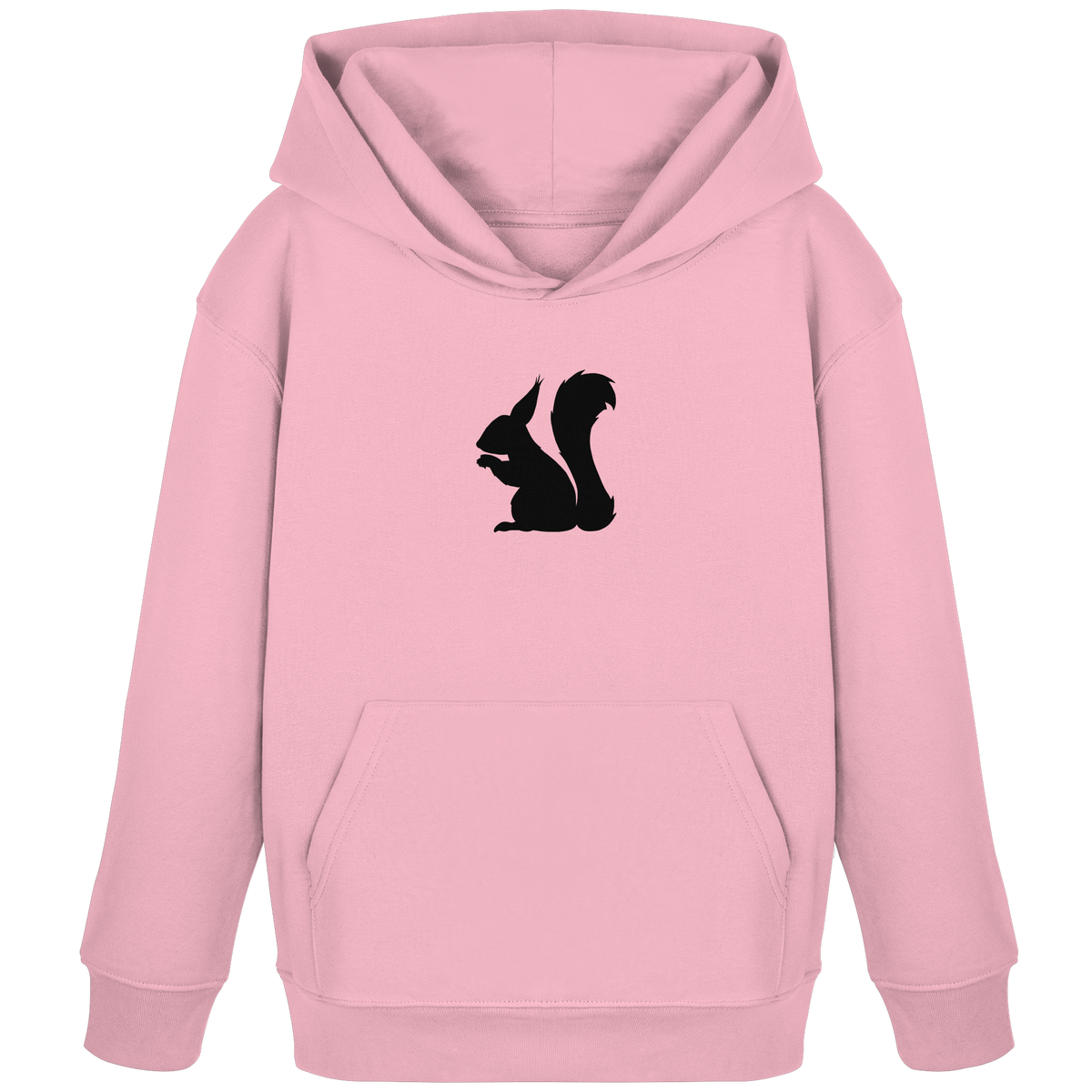 Eichhörnchen Silhouette - Kids Organic Hoodie