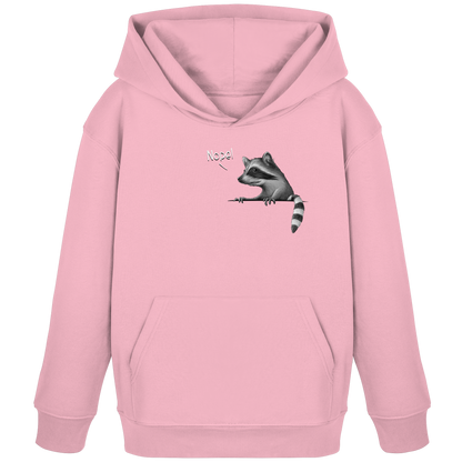 Nope! Frecher verwegener Waschbär - Kids Organic Hoodie