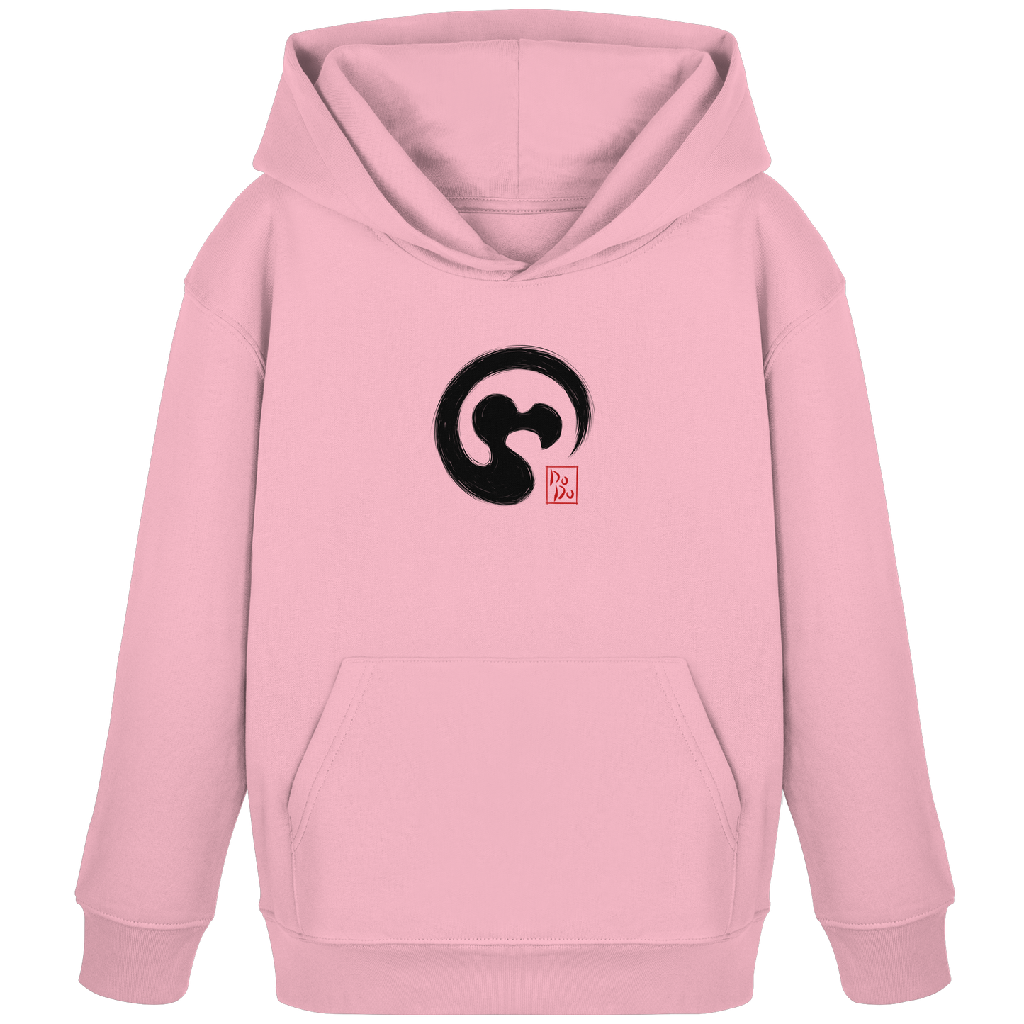 Zen Dodo im japanischen Enso Kreis - Kids Organic Hoodie
