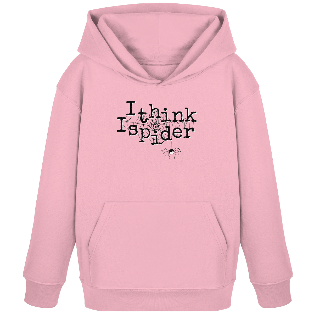 I think I spider - Spinne - Kids Organic Hoodie