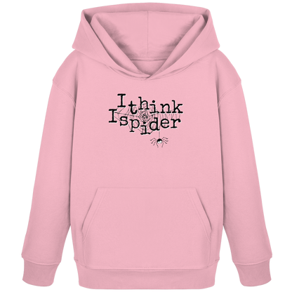 I think I spider - Spinne - Kids Organic Hoodie
