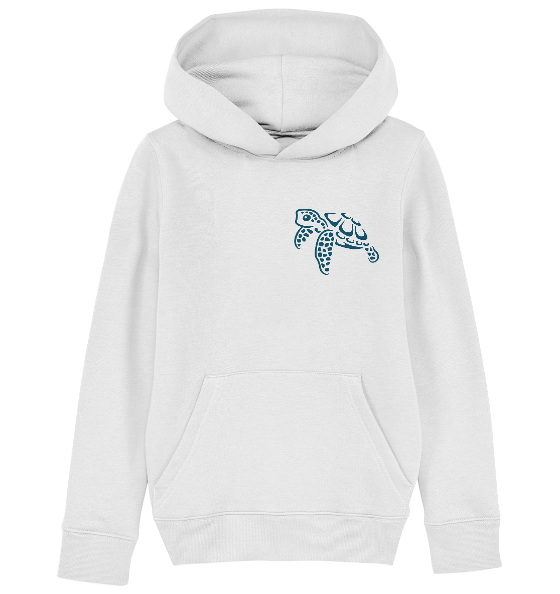 Lässig lustige Wasserschildkröte - Kids Organic Hoodie
