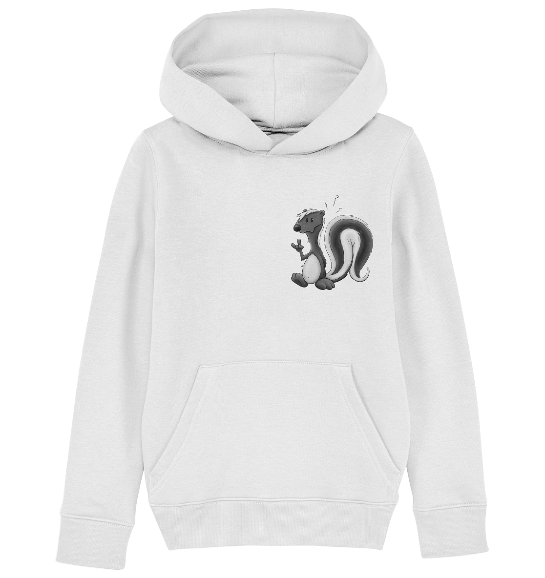 Lustig stinkiges Stinktier - Kids Organic Hoodie