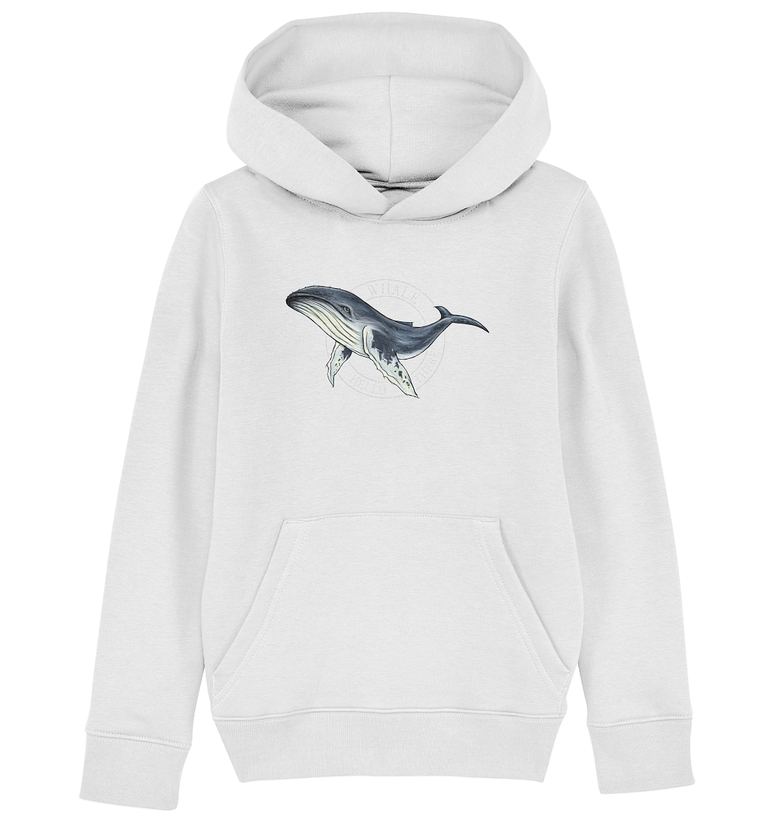 Whale, Hello There | Buckelwal - Kids Organic Hoodie