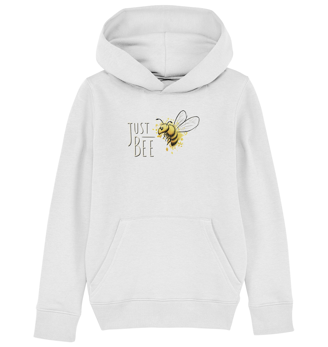 Just Bee, kleine Honig-Biene - Kids Organic Hoodie