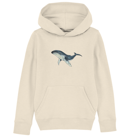 Tiefsee Ozean-Riese Buckelwal - Kids Organic Hoodie