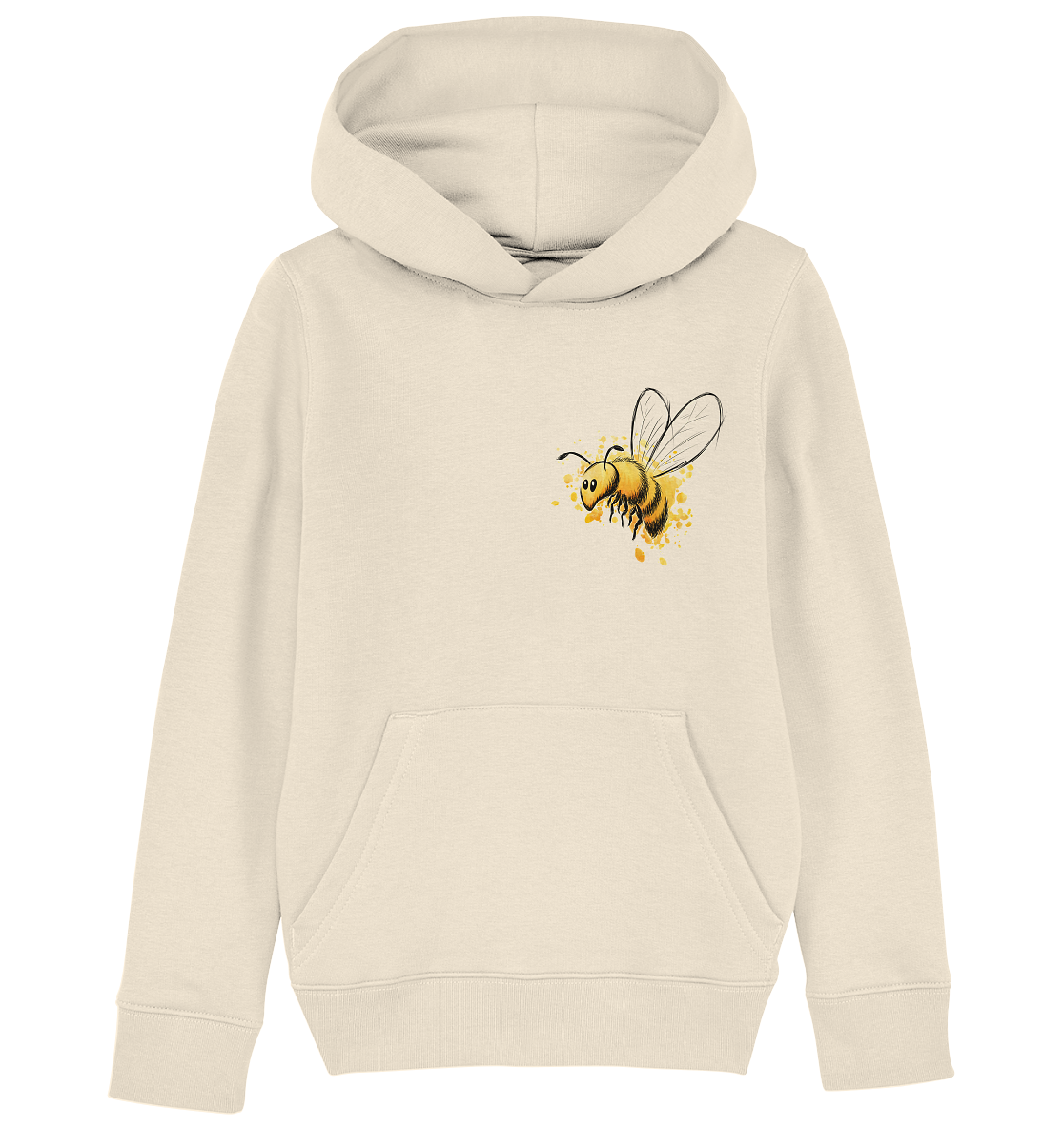 Lässige kleine Honig-Biene - Kids Organic Hoodie