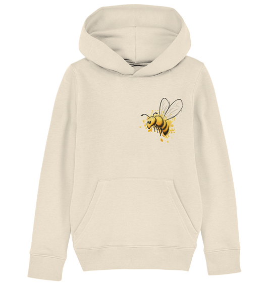 Lässige kleine Honig-Biene - Kids Organic Hoodie