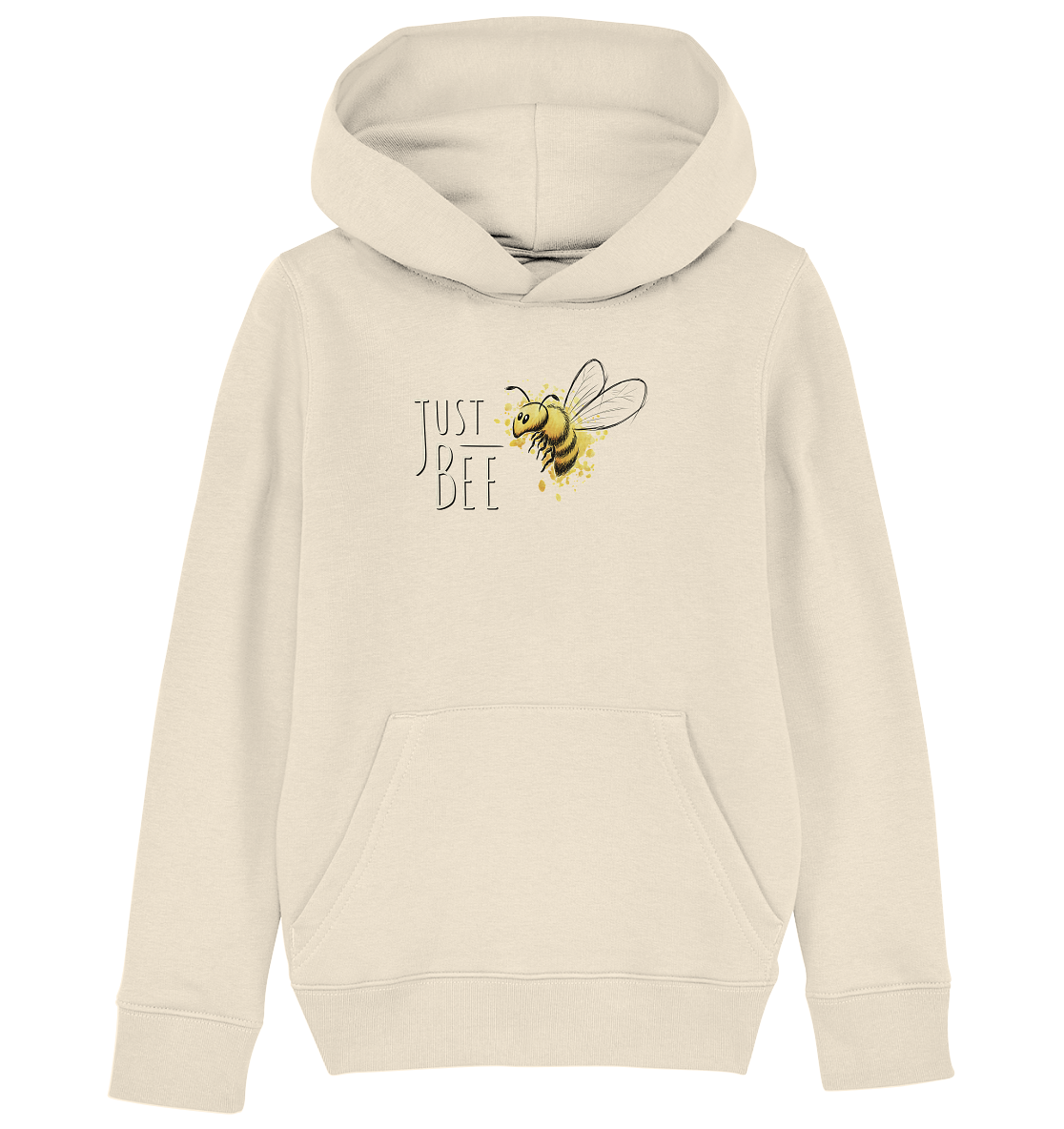 Just Bee, kleine Honig-Biene - Kids Organic Hoodie