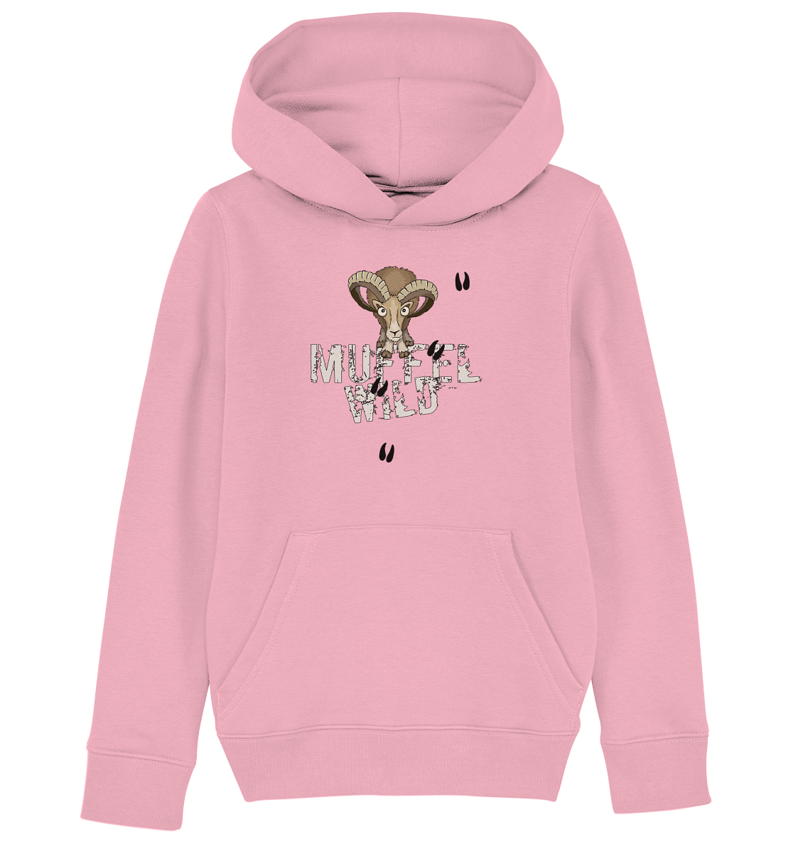 Muffel Wild Mufflon - Kids Organic Hoodie