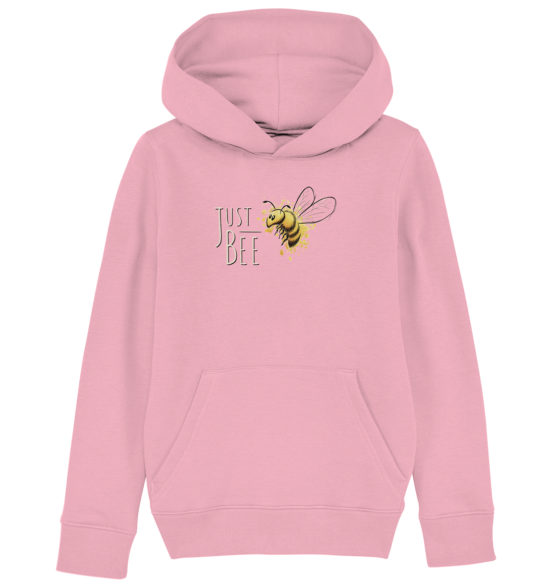 Just Bee, kleine Honig-Biene - Kids Organic Hoodie