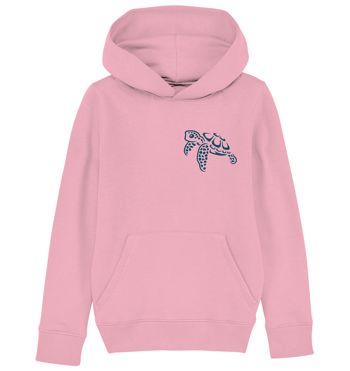 Lässig lustige Wasserschildkröte - Kids Organic Hoodie