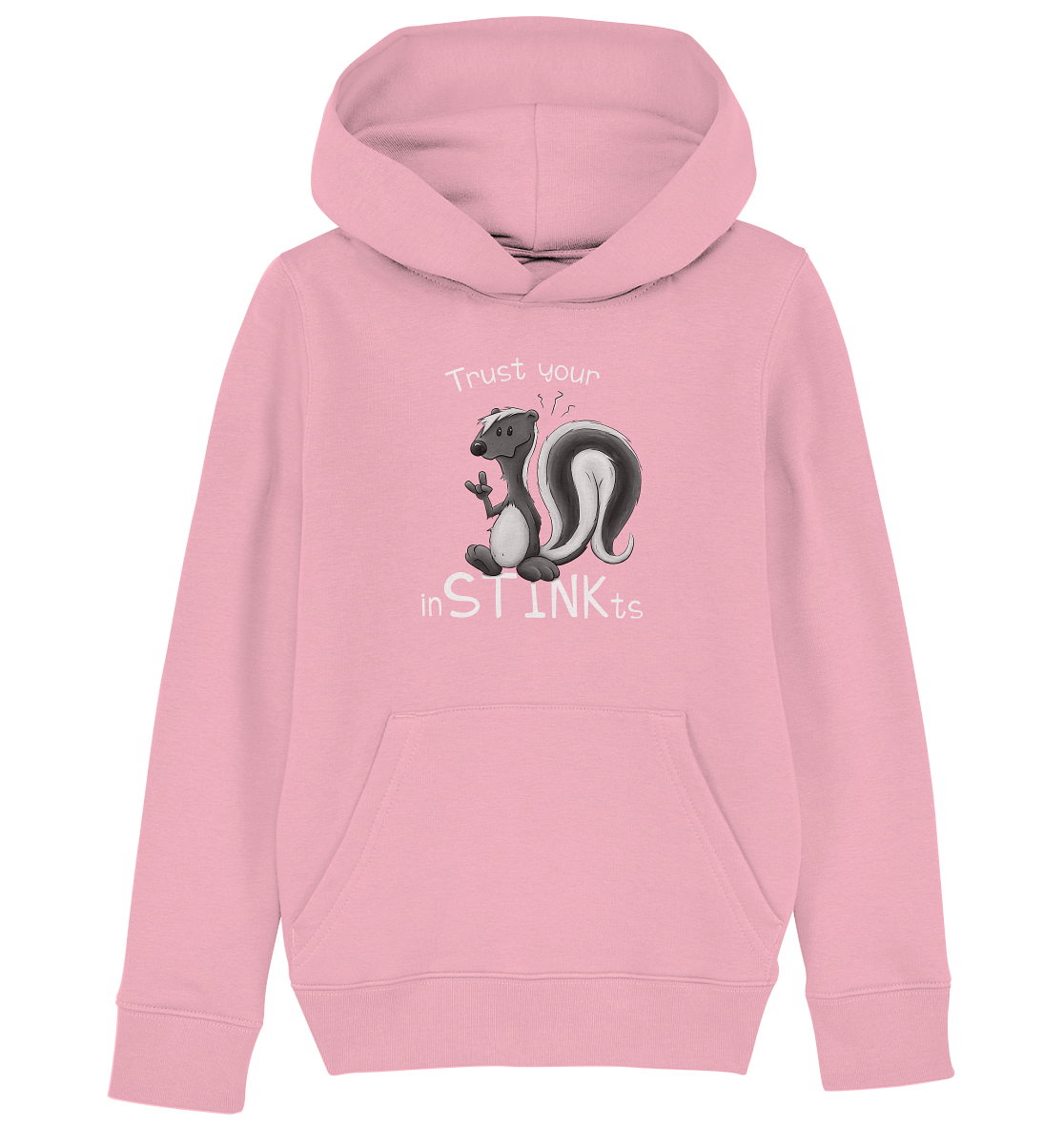 Trust Your inSTINKts Stinktier Humor - Kids Organic Hoodie