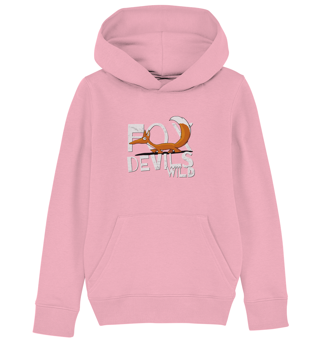 Fox-Devils-Wild Fuchs - Kids Organic Hoodie