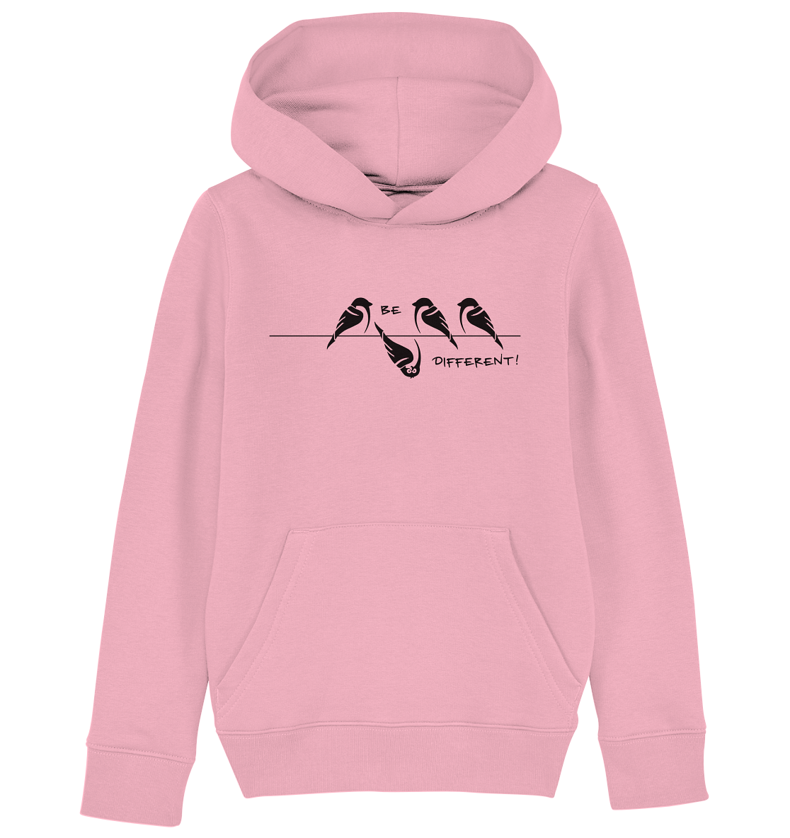 Sei anders, kleiner Spatz - Kids Organic Hoodie
