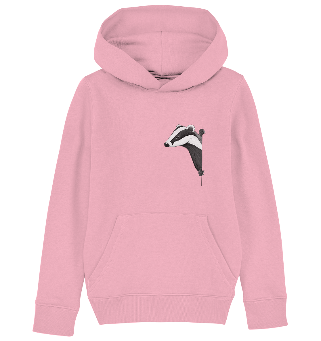 Lässiger Dachs Meister Grimbart - Kids Organic Hoodie