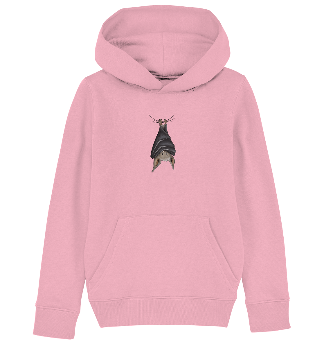 Lustig chillende Fledermaus - Kids Organic Hoodie