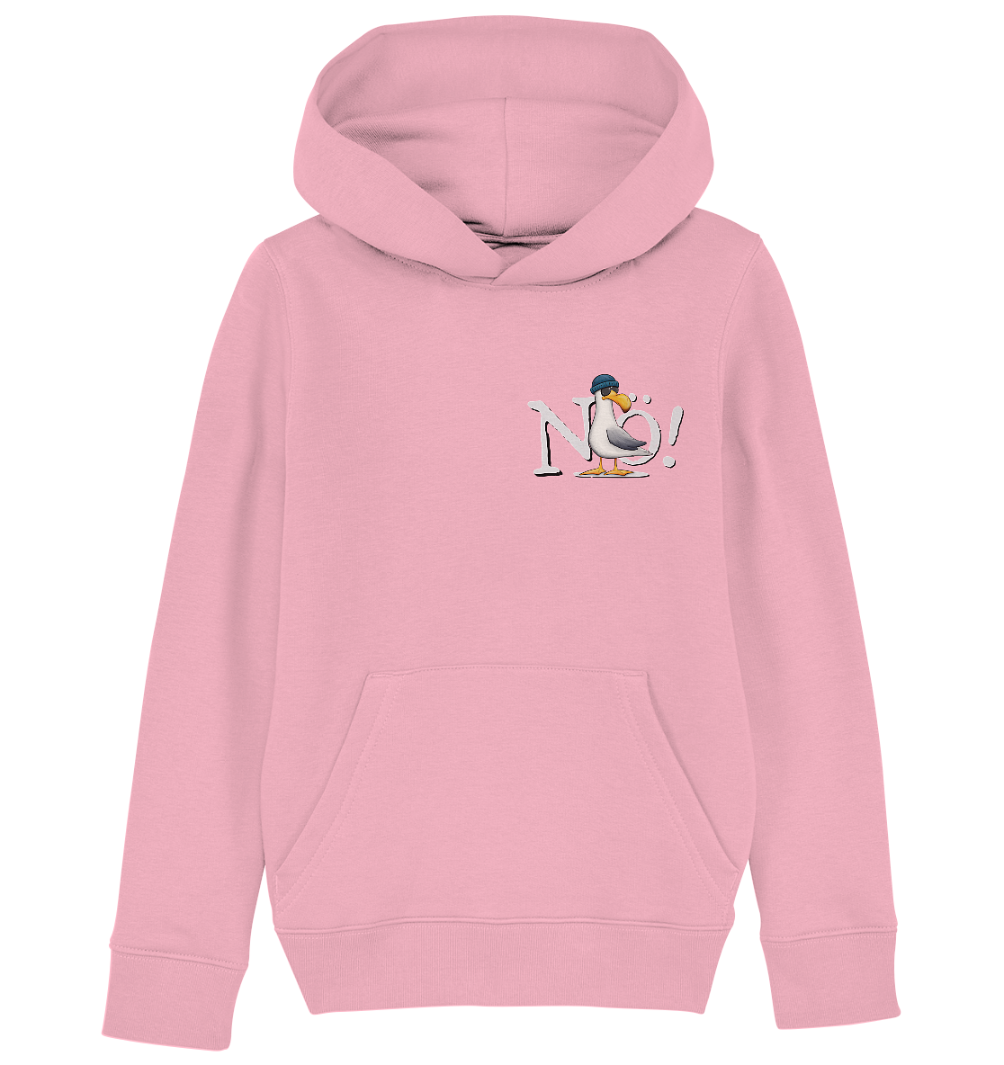 Nö Kein Bock Möwe - Kids Organic Hoodie