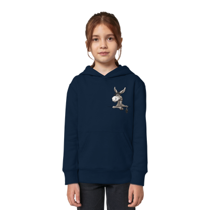 Lustiger lässiger Esel - Kids Organic Hoodie