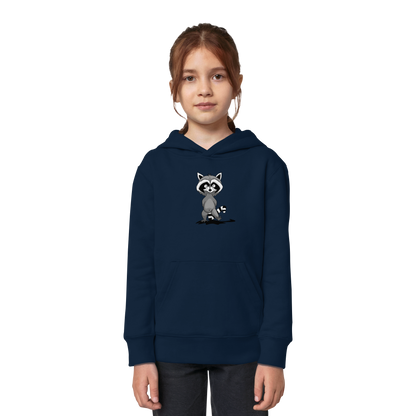 Frecher kleiner Waschbär - Kids Organic Hoodie