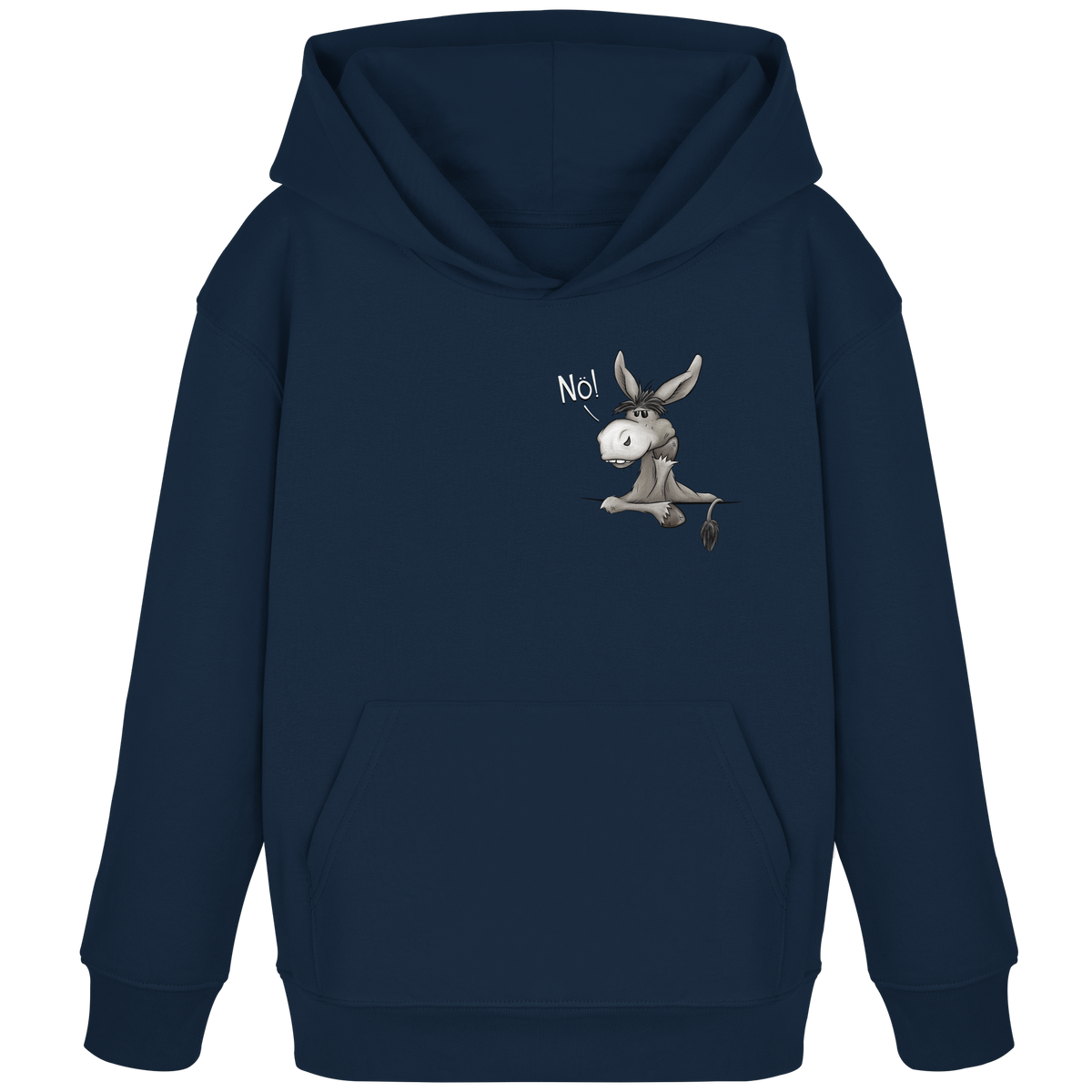 Nö! Störrischer Esel - Kids Organic Hoodie