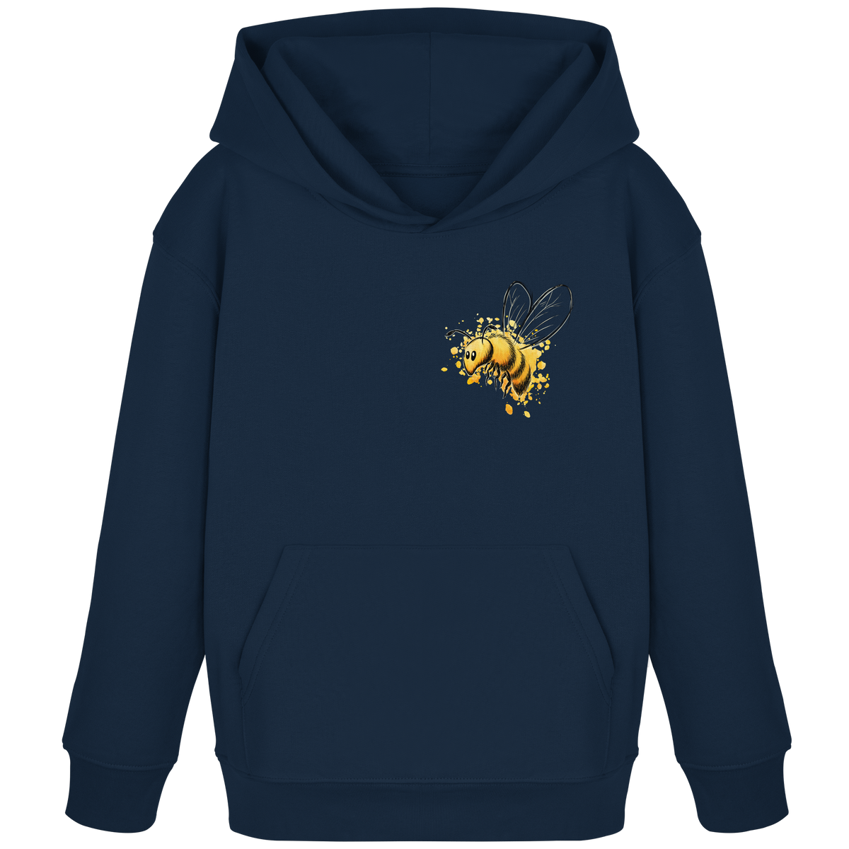 Lässige kleine Honig-Biene - Kids Organic Hoodie